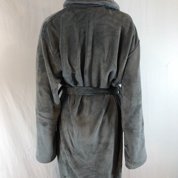 Port Authority women’s Robe Sz S M Gray Fleece - Picture 3 of 10